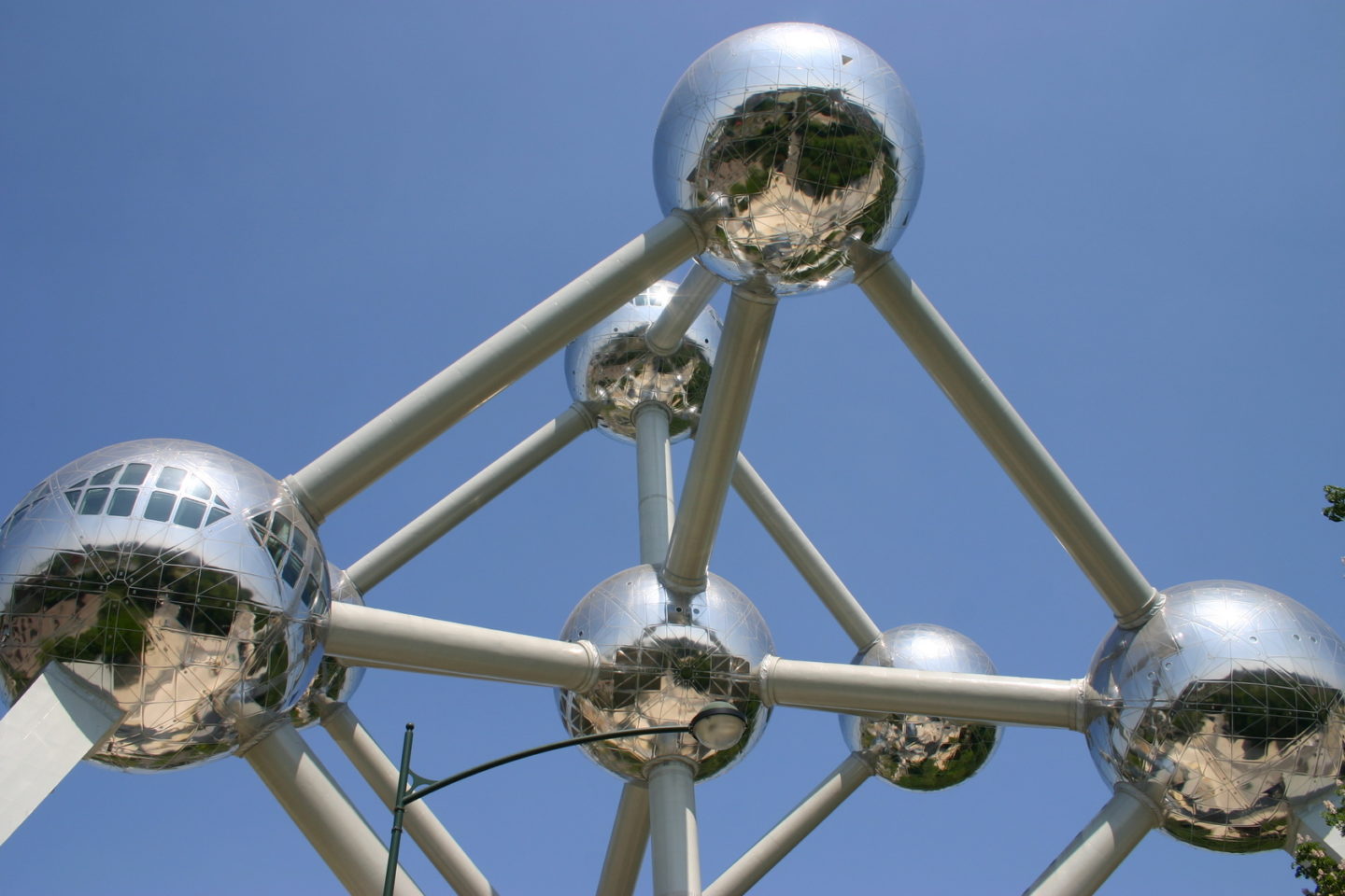 Bauwerk Atomium in Brüssel