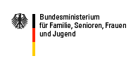 Bundesministerium für Familie, Senioren, Frauen und Jugend, Logo und Link