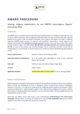 Award Procedure Framework_IEC