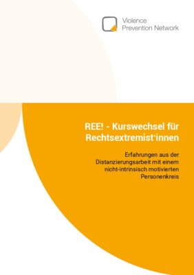 Broschüre REE! – Kurswechsel für Rechtsextremist*innen
