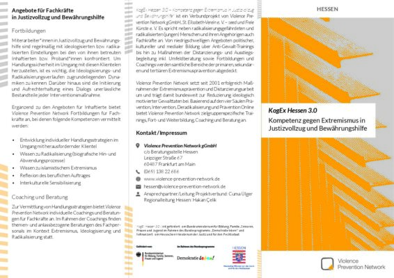 Flyer KogEx Hessen 3.0