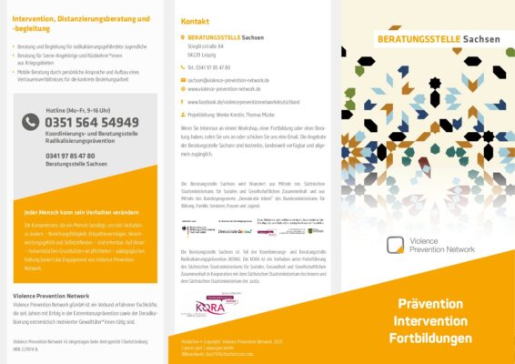 Beratungsstelle Sachsen – Fachkräfte und Multiplikatorinnen