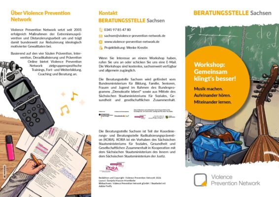Beratungsstelle Sachsen – Musikworkshop
